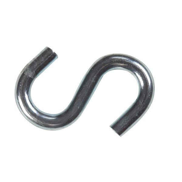 Small Zinc-Plated Silver Steel 2.5 in. L S-Hook 250 lb, Hampton, Mfr#: 02-3484-118